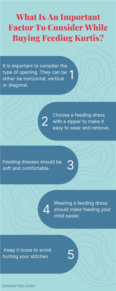 What Is An Important Factor To Consider While Buying Feeding Kurtis